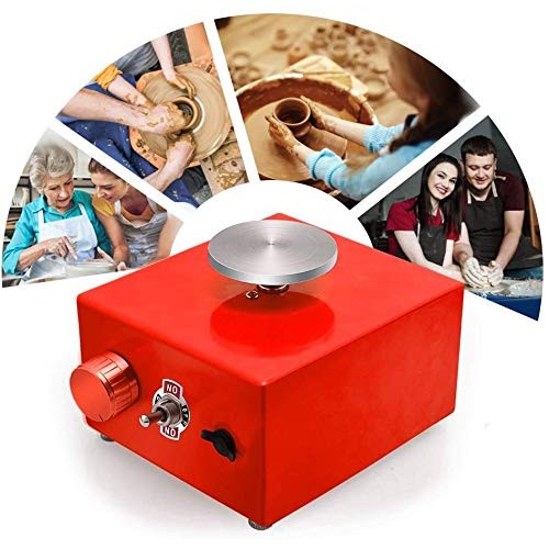Mini Pottery Wheel, 6.5cm 10cm Turntable Mini Pottery Machine Elec...