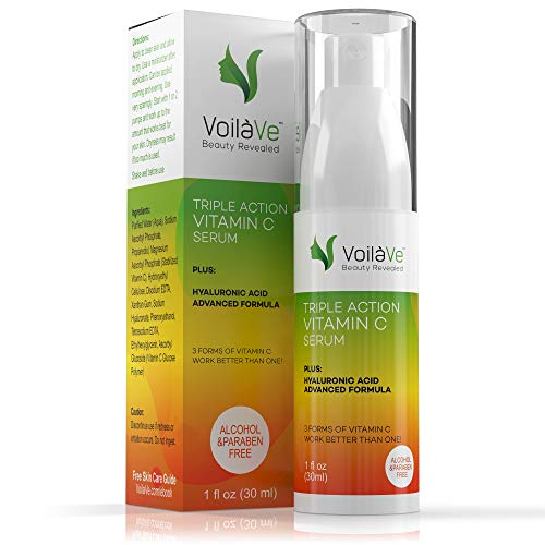 VoliaVe - Vitamin C Serum For Face With Hyaluronic Acid - 3 Forms ...