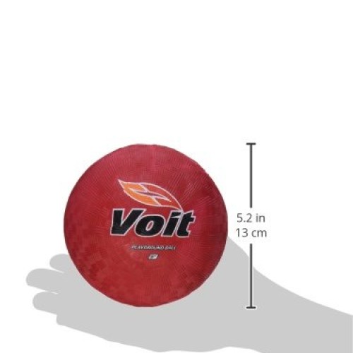 Voit Playground Ball, Red, 16-Inch