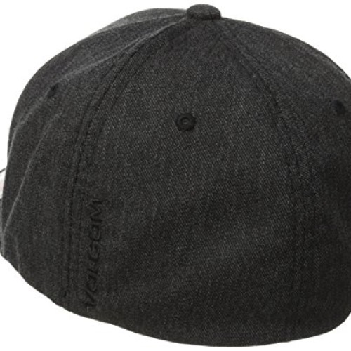 Volcom Mens Full Stone Heather Flexfit Stretch Twill Hat,Charcoal...