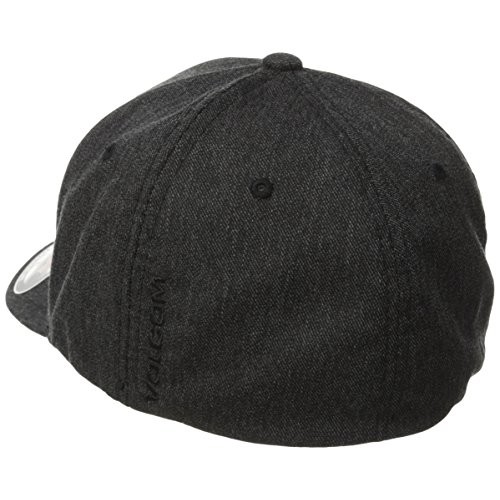 Volcom Mens Full Stone Heather Flexfit Stretch Twill Hat,Charcoal...