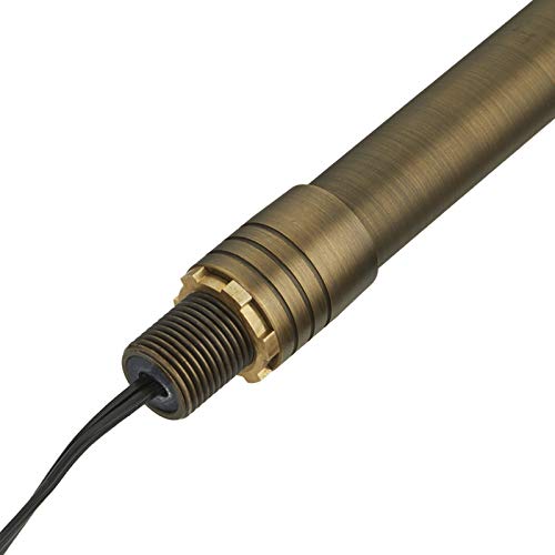 VOLT Max Spread 12V Cast Brass Path Light 25 Tall with LED Bulb
