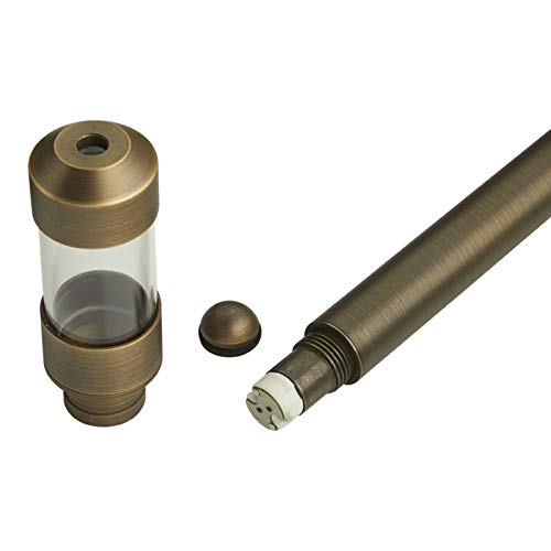 VOLT Max Spread 12V Cast Brass Path Light 25 Tall with LED Bulb