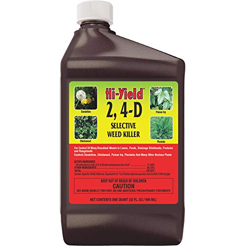 V.P.G. FH21415 Quart ~ Hi-Yield 2,4-D Selective Weed Killer ~ Quart