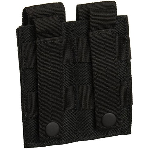 VooDoo Tactical 20-7975001000 Pistol Mag Pouch, Black, Double