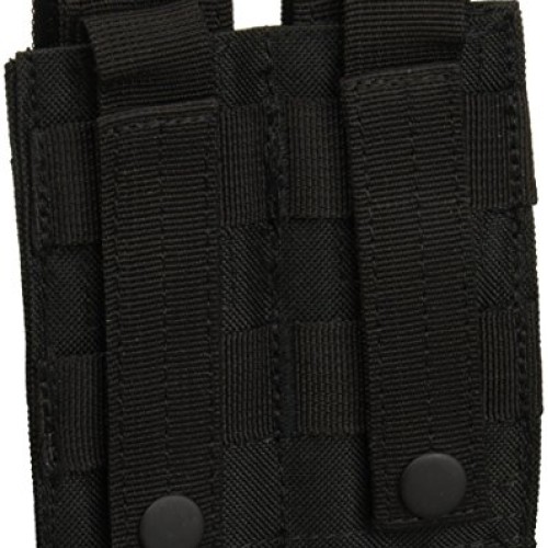 VooDoo Tactical 20-7975001000 Pistol Mag Pouch, Black, Double