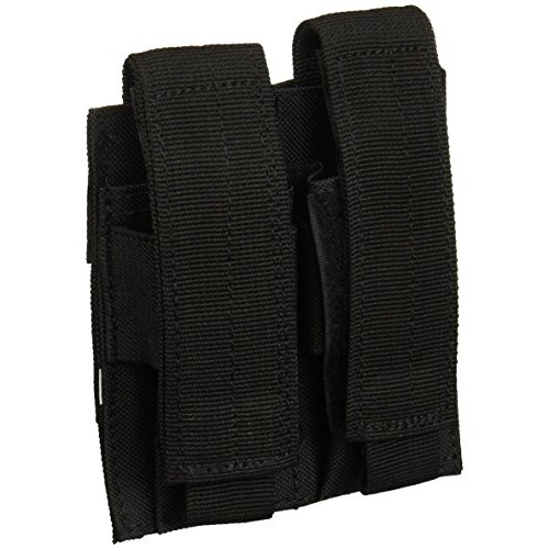 VooDoo Tactical 20-7975001000 Pistol Mag Pouch, Black, Double