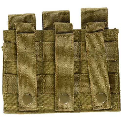 Voodoo Tacticalpistol Triple Mag Pouch, Coyote