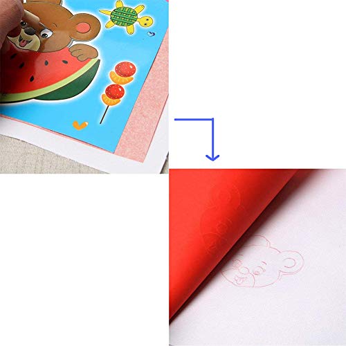 5 Pcs Transfer Paper Repeatedly Use Carbon Water-Soluble Tracing P...