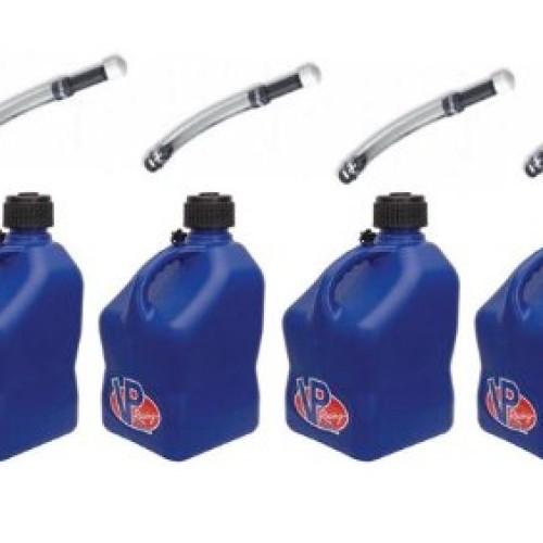 VP Racing Fuels Motorsport 5 Gallon Square Plastic Utility Jug Blu...