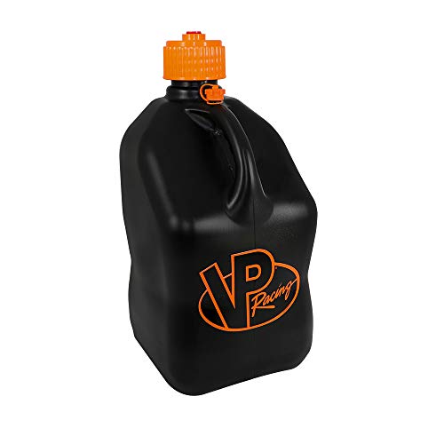 2 Pack VP 5 Gallon Square V-Twin Racing Utility Jugs with 2 Deluxe...