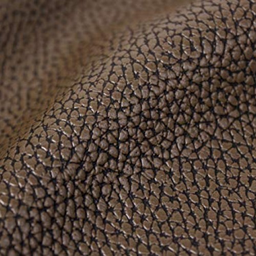 VViViD Bycast65 Brown Correct-Grain Faux Leather Marine Vinyl Fabr...