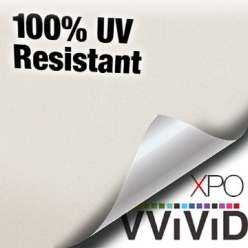 VViViD White Weatherproof Faux Leather Finish Marine Vinyl Fabric ...