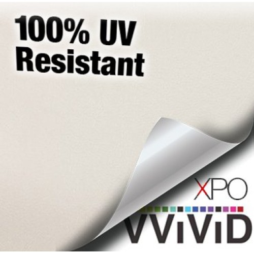 VViViD White Weatherproof Marine Vinyl Fabric 1.5ft x 54
