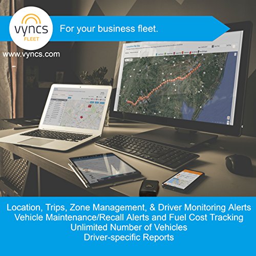VyncsFleet: GPS Tracker No Monthly Fee, OBD, Real Time 3G Fleet Ca...