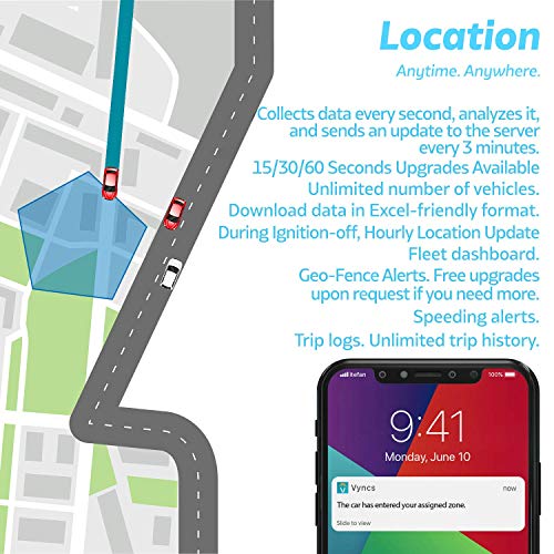 VyncsFleet: GPS Tracker No Monthly Fee, OBD, Real Time 3G Fleet Ca...