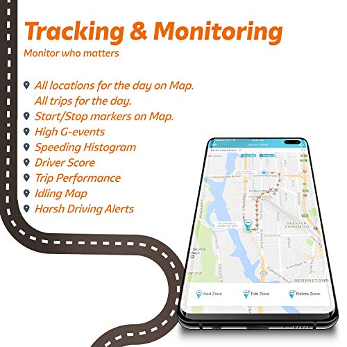 VYNCS Premium: No Monthly Fees GPS Tracker OBD 3G Vehicle GPS Trac...