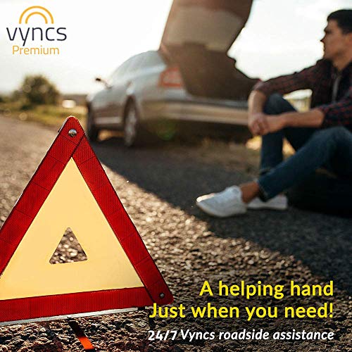 VYNCS Premium: No Monthly Fees GPS Tracker OBD 3G Vehicle GPS Trac...