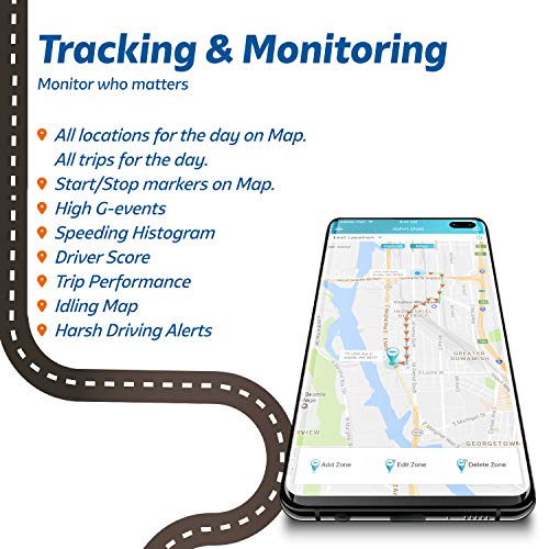 VyncsPro GPS Tracker No Monthly Fee 3G OBD Car Tracker Real Time G...