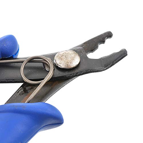 Jewelry Beading Crimper Pliers Bead Crimping Tool 13cm Blue