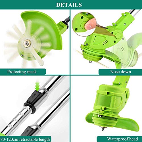 Portable Electric Grass Trimmer , Handheld Lawn Mower , Agricultur...