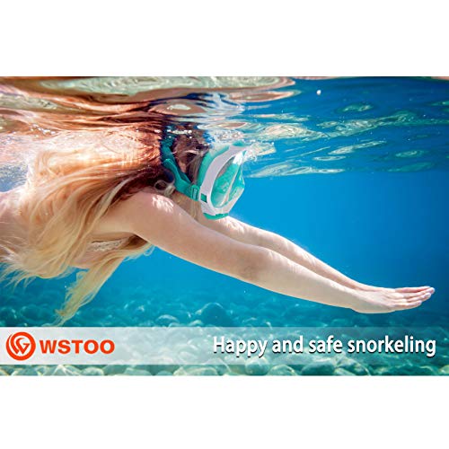 WSTOO Snorkel Mask with Latest Dry Top Breathing System,Fold 180 D...