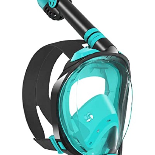 WSTOO Snorkel Mask with Latest Dry Top Breathing System,Fold 180 D...