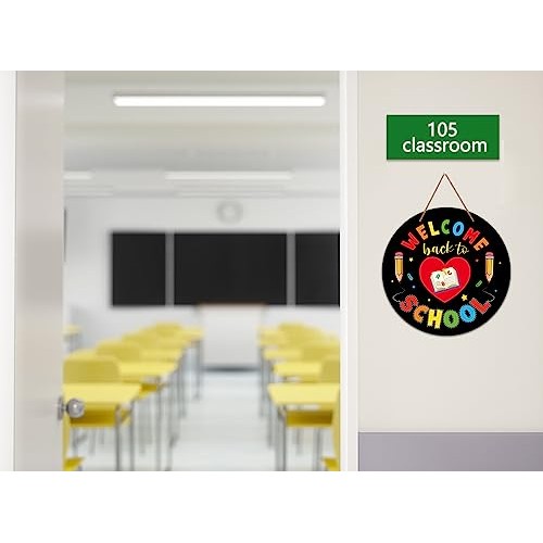 WaaHome Welcome Sign for Classroom Door Decorations 11.3 Welcome ...