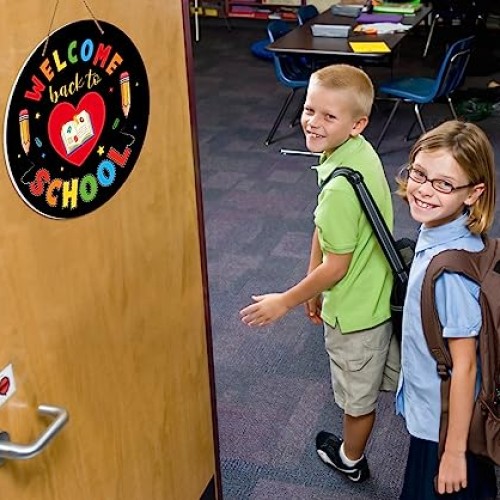 WaaHome Welcome Sign for Classroom Door Decorations 11.3 Welcome ...
