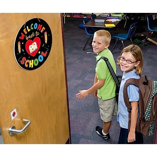 WaaHome Welcome Sign for Classroom Door Decorations 11.3 Welcome ...