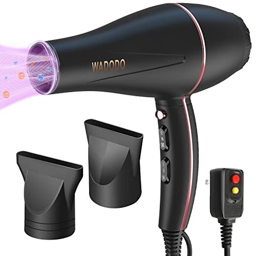 WADODO Ionic Hair Dryer, 2200W Professional Blow Dryer Fast Drying...