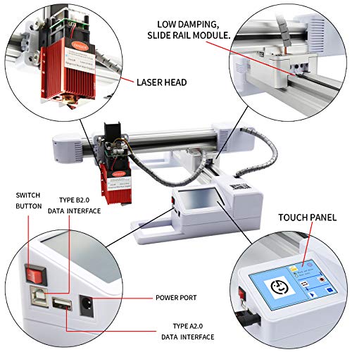 WAINLUX L1 Fixed-Focus Laser Engraver,30W Laser Engraving Machine ...