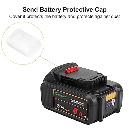 waitley 20V 6.0A Replacement Battery Compatible with Dewalt DCB200...