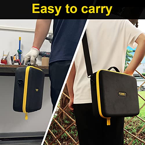 waitley Battery Carrying Storage Case Compatible with Dewalt 8v/12...