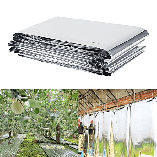 Silver Reflective Mylar Film, 82.68 x 47.24 Inch Plant Reflective ...