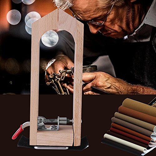 Beech Leather Retaining Clip Wood Tools for DIY Sewing Stitching L...