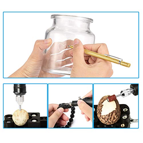 Electric Micro Engraver Pen Mini DIY Engraving Tool Kit for Metal ...