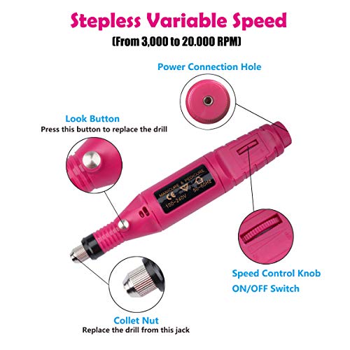 Electric Micro Engraver Pen Mini DIY Engraving Tool Kit for Metal ...