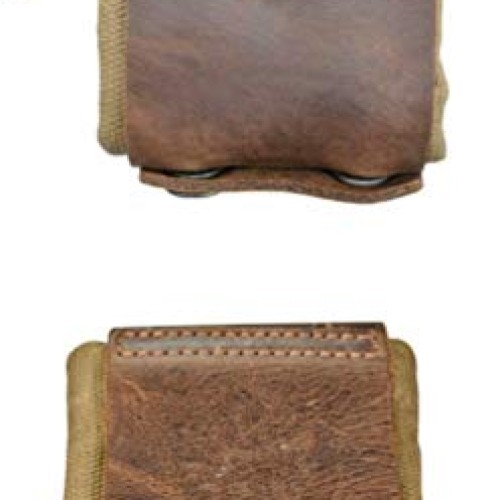 Foldable Foraging Bag, Waterproof Waxed Canvas Foraging Pouch, Mus...