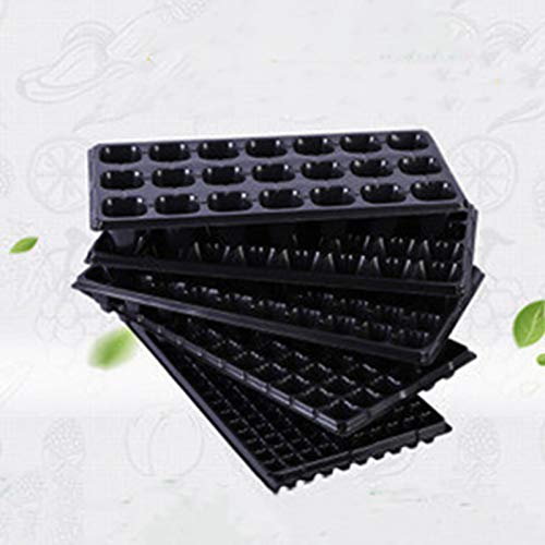 Walbest 5 Pack Plant Germination Trays with Drain Holes, Large Pla...