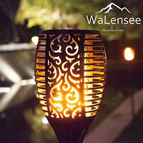 Walensee Solar Lights Outdoor Upgraded 436 PACK 96 LED Waterpro...