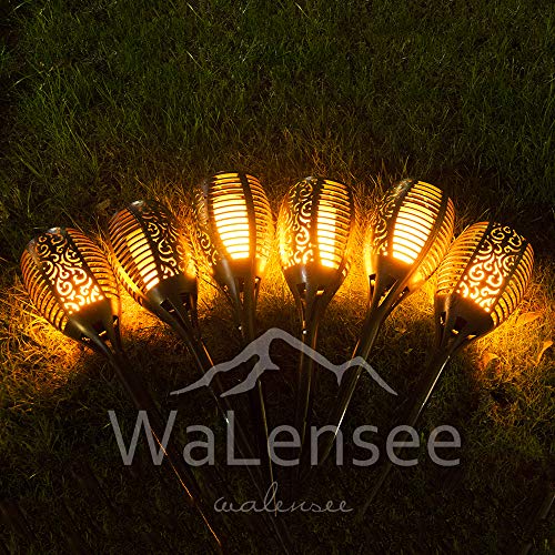 Walensee Solar Lights Outdoor Upgraded 436 PACK 96 LED Waterpro...