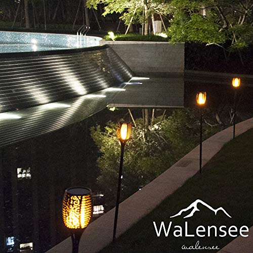 Walensee Solar Lights Outdoor Upgraded 436 PACK 96 LED Waterpro...