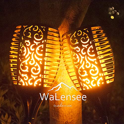 Walensee Solar Lights Outdoor Upgraded 436 PACK 96 LED Waterpro...