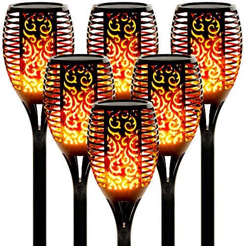 Walensee Solar Lights Outdoor Upgraded 436 PACK 96 LED Waterpro...