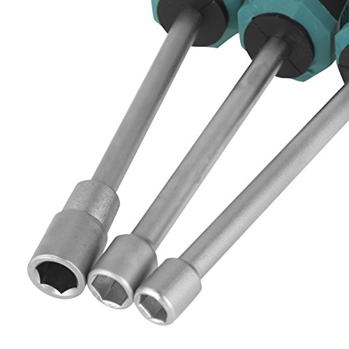 10pcs CRV Steel 3-9mm Socket Driver Hex Nut Key Wrench Screwdriver...