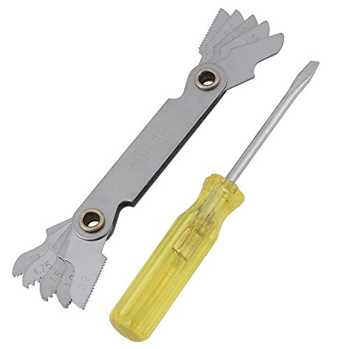 32pcs M3-M12 Tap and Die Set with Wrench Thread Gauge, Alloy Steel...