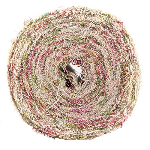 DIY Printed Rose Flower Burlap Ribbon,Jute Burlap Fabric Ribbon fo...