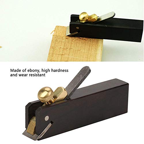 Portable Wood Hand Planer Ebony Mini DIY Cable-line Woodworking Pl...