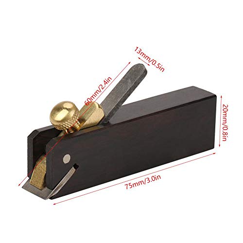 Portable Wood Hand Planer Ebony Mini DIY Cable-line Woodworking Pl...
